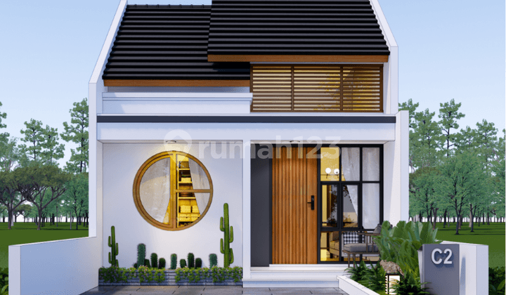 Dijual Rumah Murah Dalam Cluster SHM Konsep Jepang Jogja Barat
