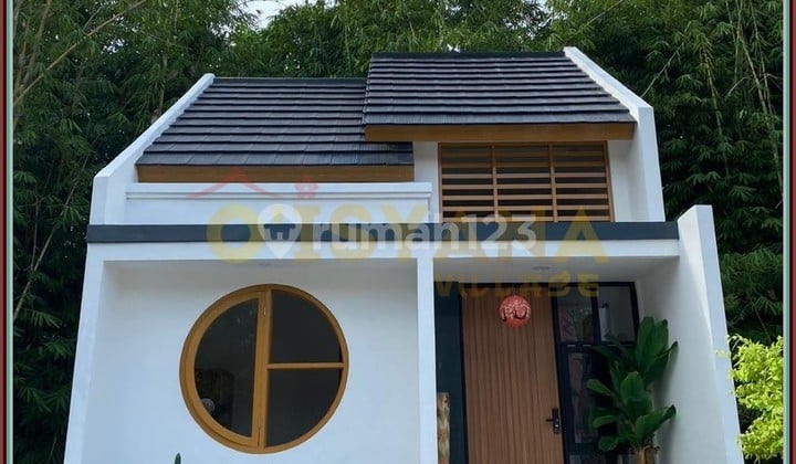 Rumah Murah Jogja Desain Jepang Dalam Cluster 20 Menit ke Kota