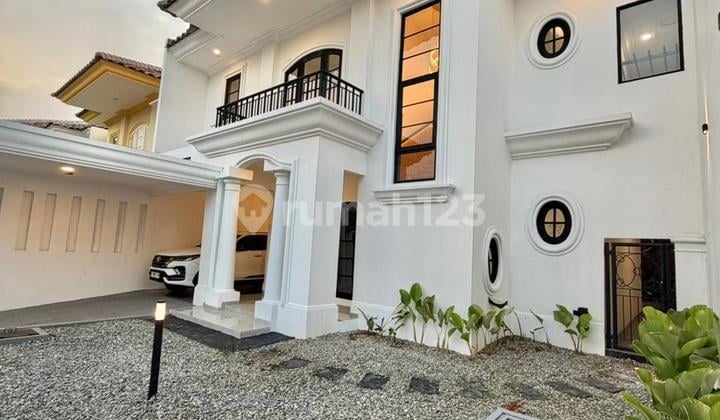 For Sale: 2-Story House, Beautiful, Comfortable, Green, Move-In Ready, Newly Renovated in Premium Area of Old BSD, Puspita Loka