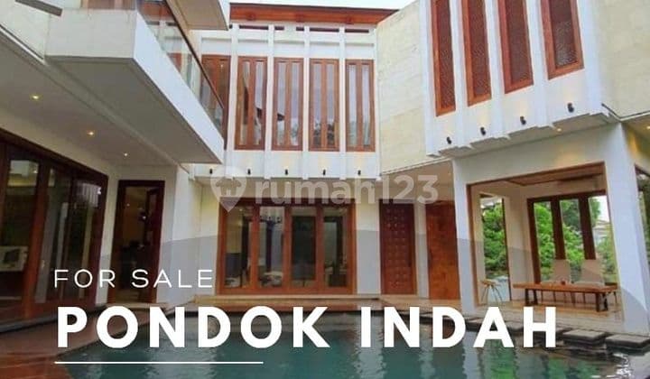 Rumah mewah turun harga di pondok indah