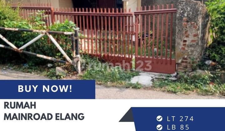 For Sale House on Elang Street, downtown Bandung.