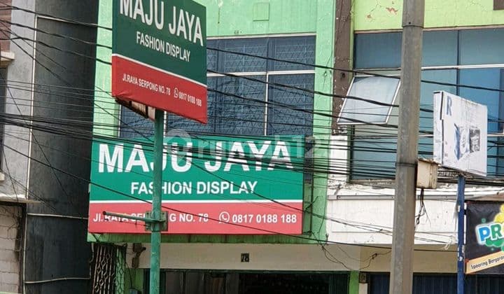 Dijual Murah 2 Unit Ruko Gandeng Di Jalan Utama Serpong