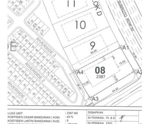 For Rent: 3 Commercial Land Plots in PIK 2