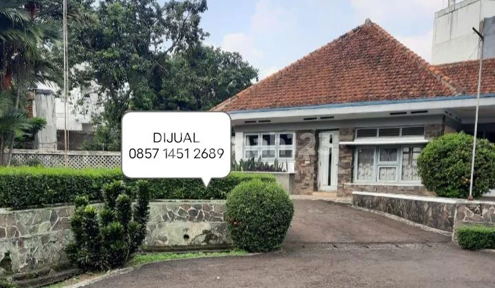 Dijual Rumah Heritage Model Kolonial Di Tengah Kota Dekat Istana Presiden