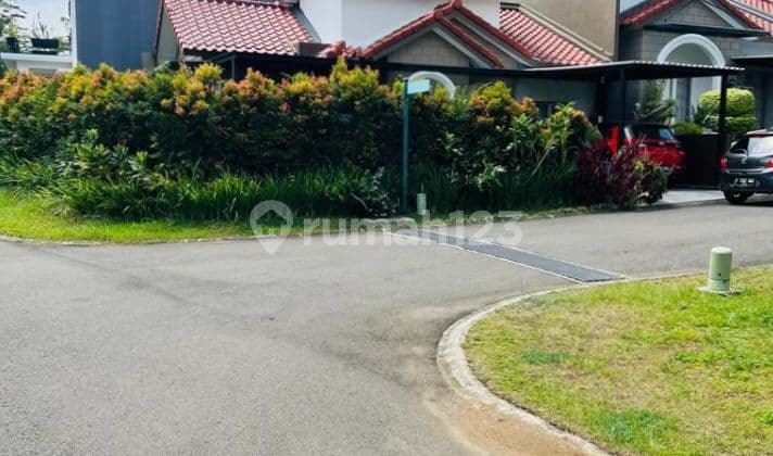 Dijual Rumah Hook Ngantong Dalam Cluster Full Furnished di Perumahan Rancamaya Golf Estate