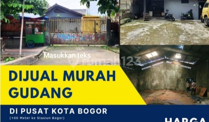 Jual Gudang Dibawah Harga Hitungharga Tanah Sajaasar Lokasi Ditengah Kota Bogor