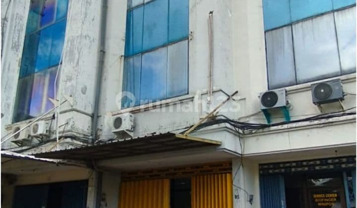 Sewa ruko hadap selatan bagus SHM luas 56,25m di Klampis Megah