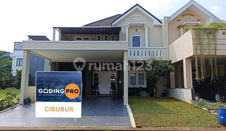 Dijual Cepat Rumah Semi Furnished Tanahnya Luas Di Kota Wisata