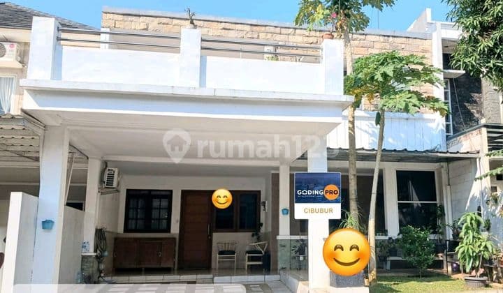 Dijual Cepat Rumah Rapih Di Kota Wisata Masih Ada Taman Terbuka Belakang Luas