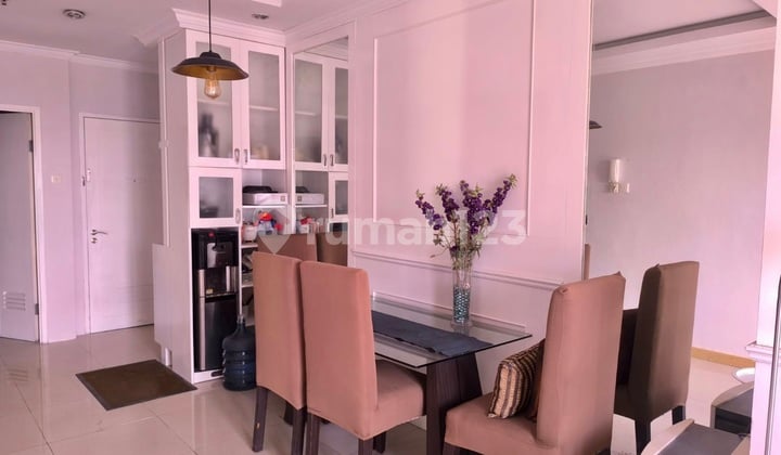 Apartemen 3 Kamar Tidur Furnished Bagus Siap Huni