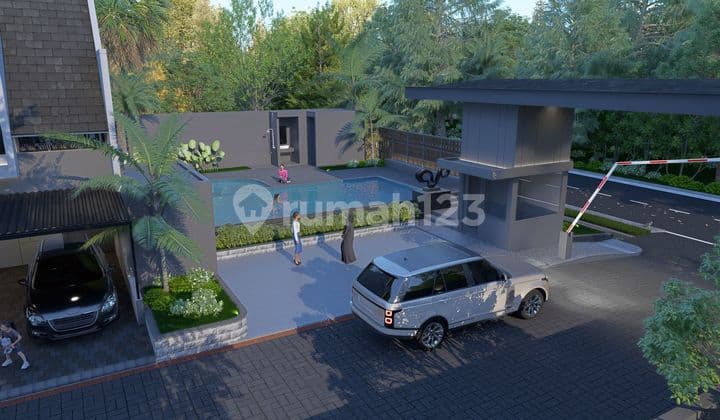 Luxury house with SHM, free KPR fees, near UMY Yogyakarta