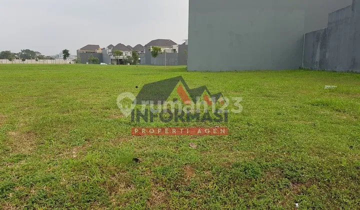 Land Area 505 M2 New Cluster Alam Sutera Tangerang