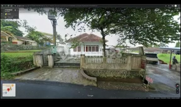 House for sale in Sukabumi CISAAT, house facing the county road, land area 922 sqm, price 1.4 billion.