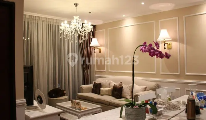 Apartemen 2 Kamar Tidur Furnished Central Park, Jakarta Barat