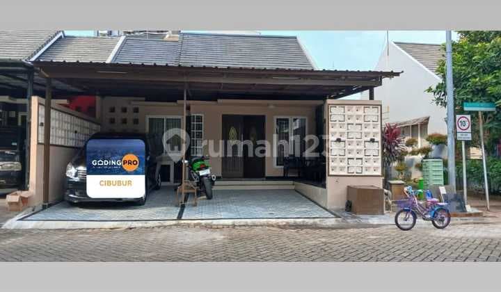 Rumah 1 Lantai LT 120 di Cibubur Country