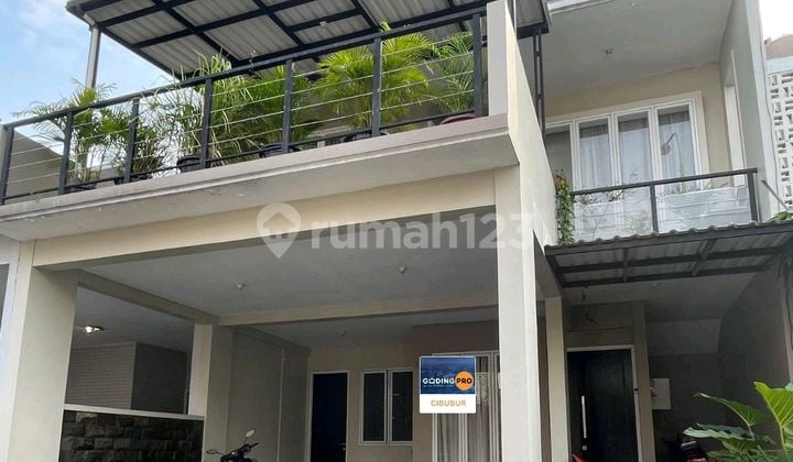A neat 2-story house ready to occupy in The Address Cibubur