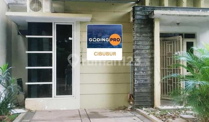 Rumah Luas 1 Lantai Di Bukit Golf Riverside Cibubur