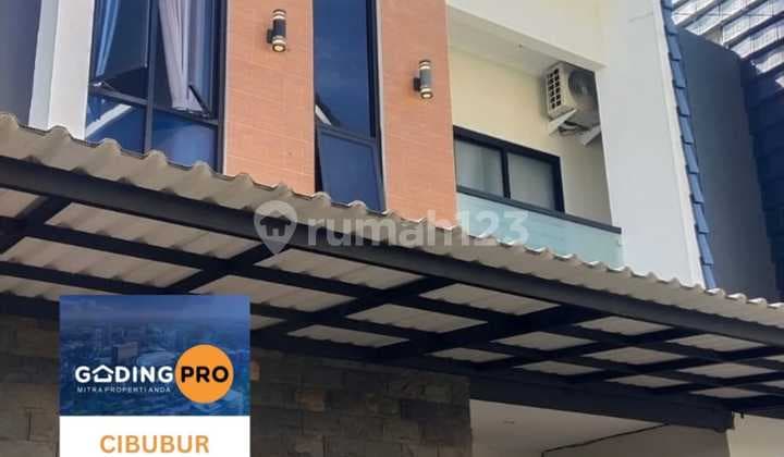 Rumah 2 Lantai Rapih Dekat LRT Harjamukti Cibubur Jaktim
