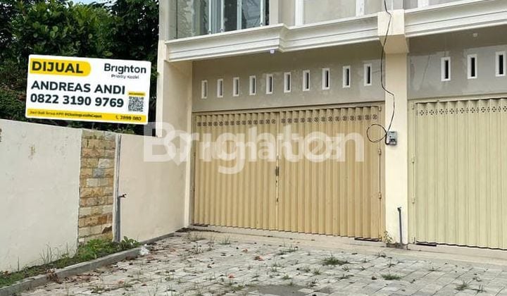 FOR SALE NEW 2-STORY SHOPHOUSE, BUSY AREA, DENSE POPULATION AND SPACIOUS PARKING.