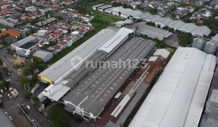FOR SALE WAREHOUSE / FACTORY GEDANGAN, PRIME LOCATION AREA NEARLY 1 HA