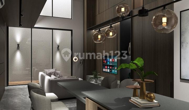 Rumah Brand New 3 Lantai Dijual Dalam Komplek Green Ville 120M2