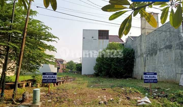 Dijual Kavling Metro Permata Lt 264m2 Akses Jalanan Lebar