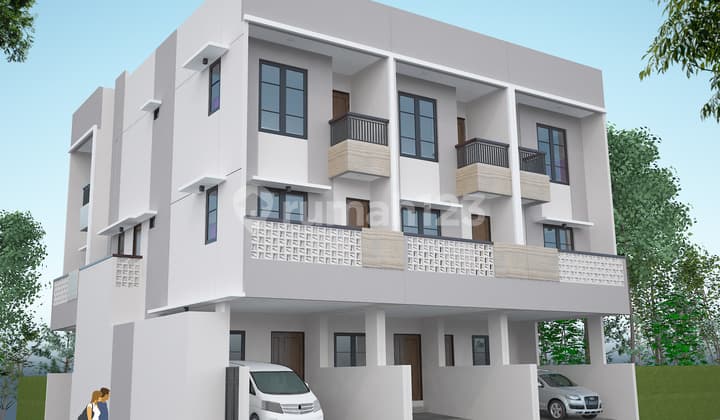 Rumah Brand New Dijual Taman Ratu Lokasi Strategis SHM - 60m2