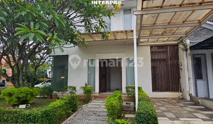 Rumah Hook 2 Lantai Dijual Alam Sutera SHM – Luas Tanah 238m2