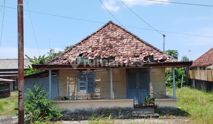 Rumah Tua Hitung Tanah,lokasi Pinggir Jalan