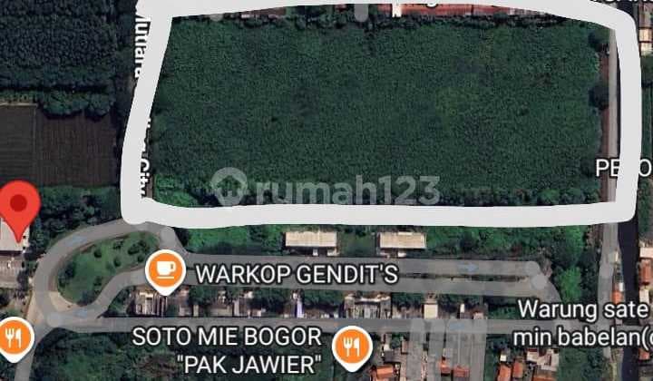 For Sale: 3 Hectare Vacant Land Located Next to Mutiara Gading City Housing area in Sumarecon Crown Gading, Harapan Indah, Bekasi.