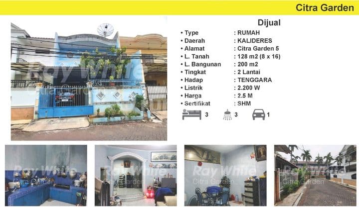 Rumah 2 Lantai Murah Di Citra 5, Nego, Siap Deal