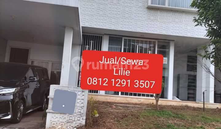 Rumah Siap Huni di Cluster Victoria Alam Sutra Tangerang Selatan