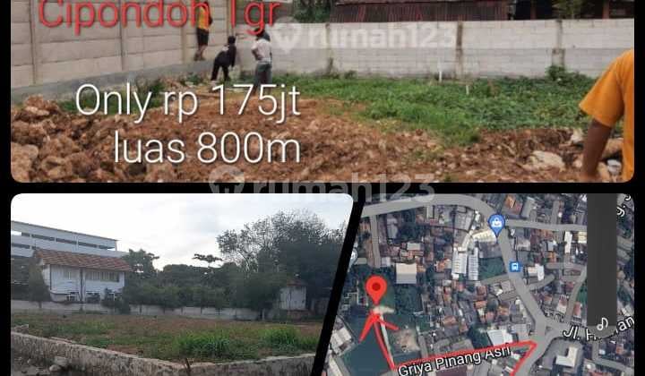 Kavling Lokasi Bagus Strategis di Pinang Cipondoh Tangerang Kota