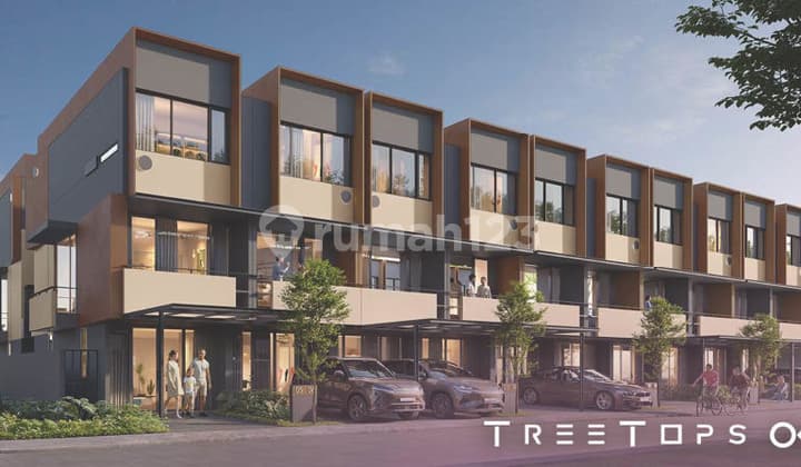 Rumah Treetops Alpha Livin @ Park Serpong