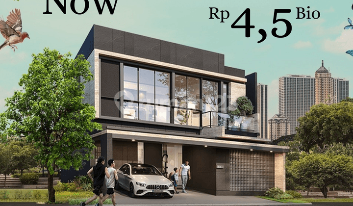 Rumah Mewah 2 Lantai Di Kawasan Central Karawaci