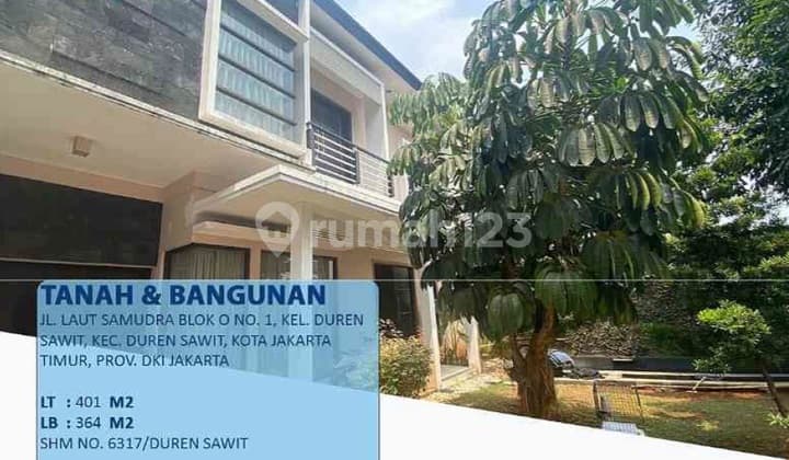 Rumah Bagus Unfurnished SHM di Jl Laut Samudera Blok O, Jakarta Timur