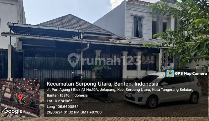 DIJUAL RUMAH DI VILLA SERPONG, TANGSEL