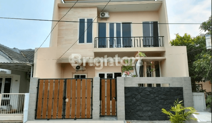 Rumah Baru Gress Pondok Tjandra Indah Manggis dekat Melon, Nanas, Delima, Jeruk, Mangga, Palem, Durian, Rambutan