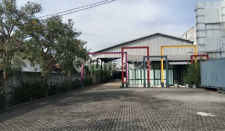 Gudang + Kantor Harga Hitung Tanah Nol Jalan Raya Menganti Sidowungu