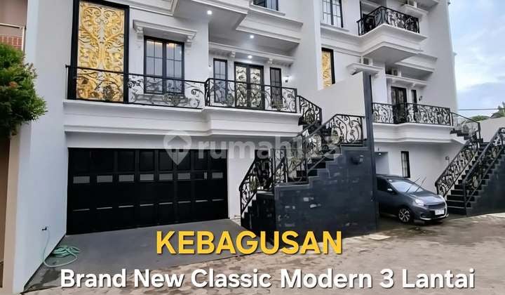 Rumah Mewah Strategis 3Lantai Kebagusan Jakarta Selatan