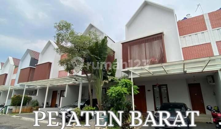 Rumah Dalam Cluster Sangat Strategis Bebas Banjir Pejaten Jakarta Selatan