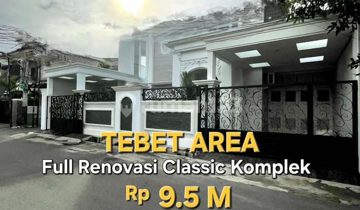 Rumah Mewah Tebet Lokasi Dalam Komplek Jakarta Selatan