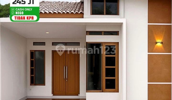 Rumah 1 Lantai Paling Murah Siap Huni Dekat Pusat Kota & Tol