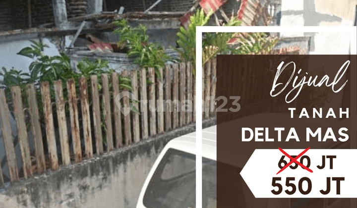Land for Sale on Delta Mas Street, North Semarang