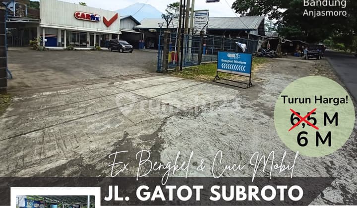 Dijual Ex Bengkel di Jl. Gatot Subroto, Temanggung