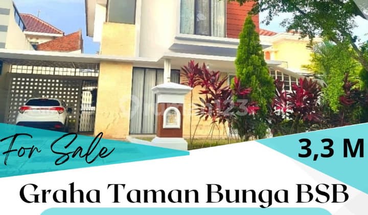 Dijual Rumah di Graha Taman Bunga BSB, Semarang Barat