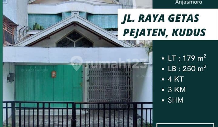 Dijual Rumah 2 Lantai Jl Raya Getas Pejaten Kudus