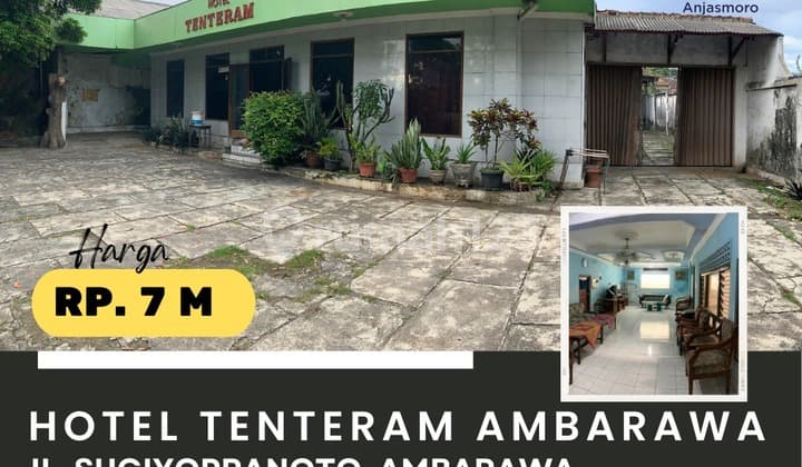 Dijual Hotel Jl Sugiyopranoto Ambarawa