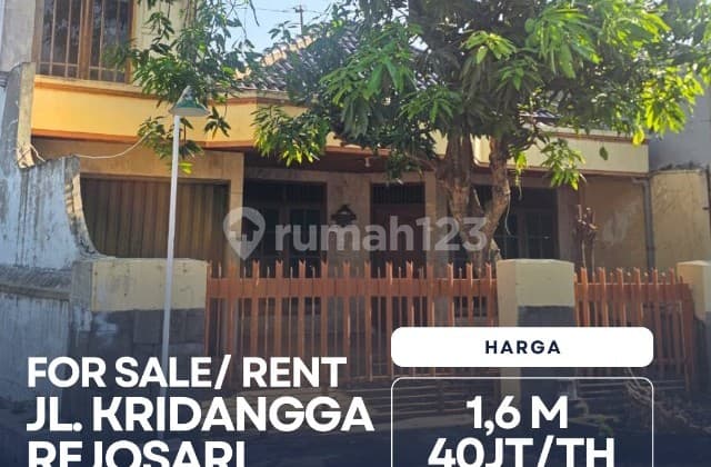 DIJUAL RUMAH 1,5 LT KRIDANGGA REJOSARI SEMARANG TIMUR