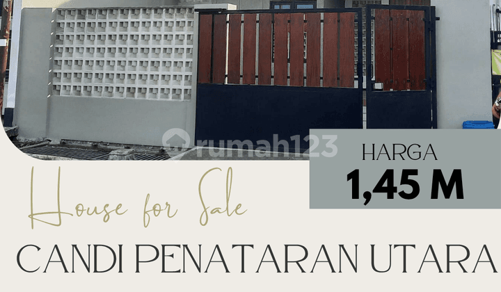 RUMAH BAGUS SIAP HUNI CANDI PENATARAN UTARA